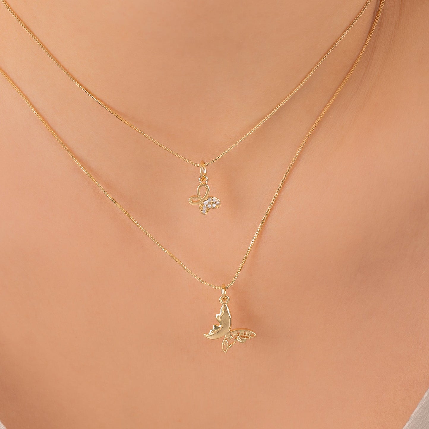 Collar Mariposa Mini