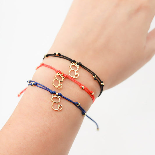 Pulsera Lia Doble Nudo Cat