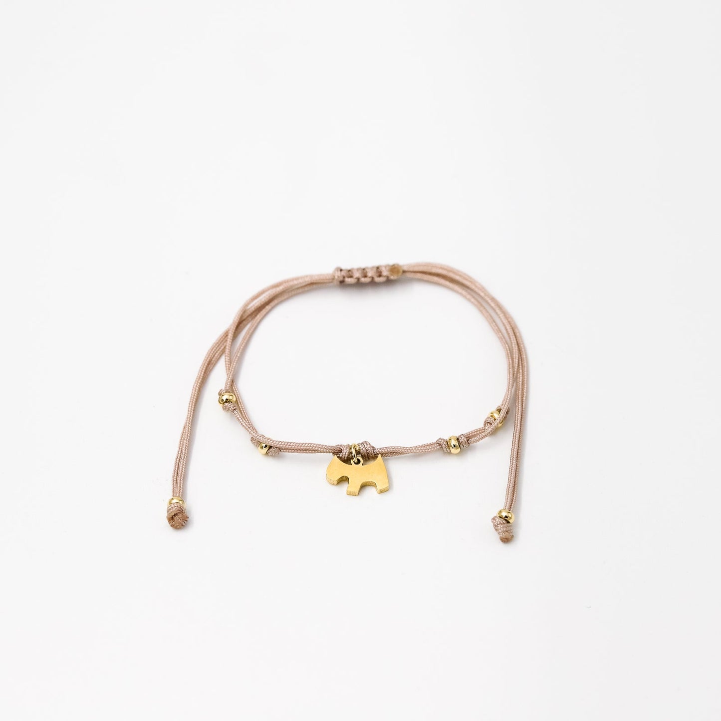 Pulsera Lia doble nudo perrito