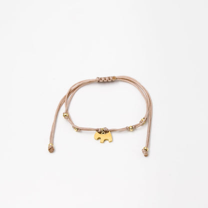 Pulsera Lia doble nudo perrito