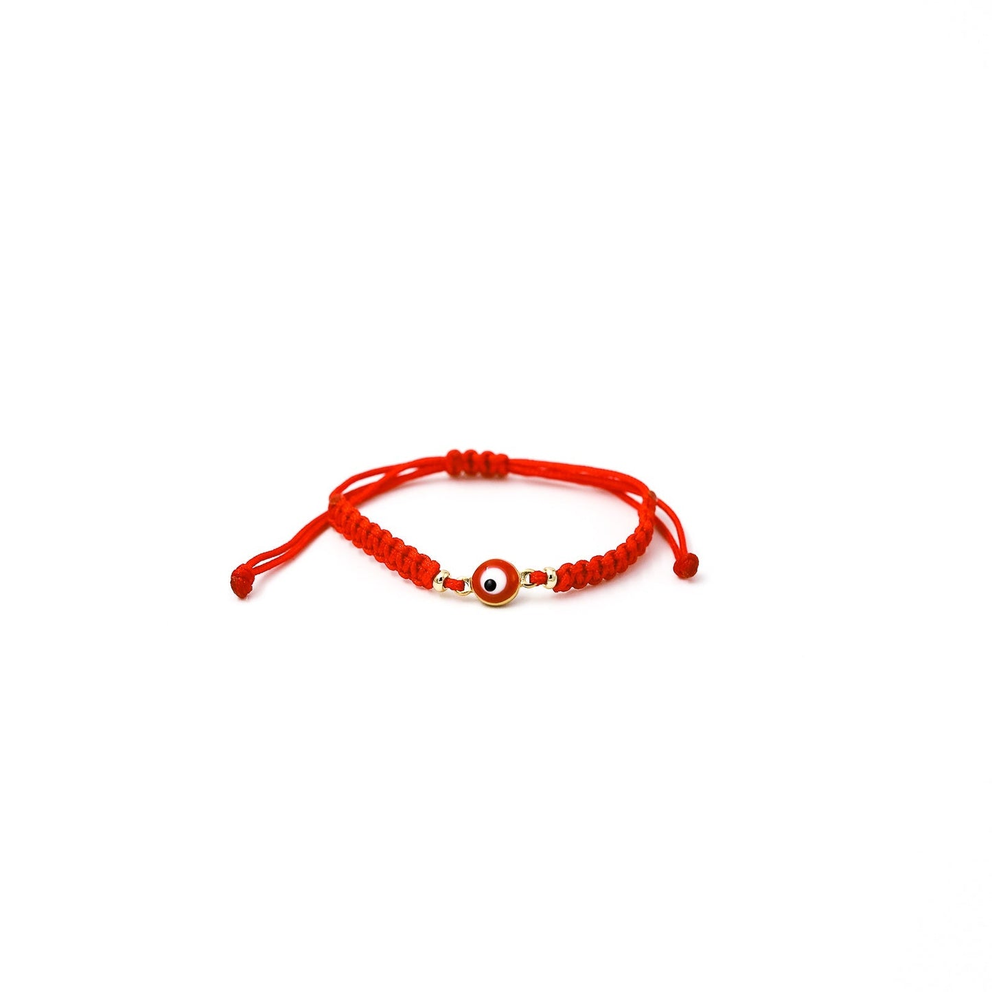 Pulsera Catalina Turca Engastada Para Bebé - Ojo Rojo