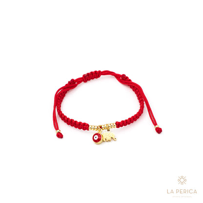 Pulsera Catalina De La Suerte Tonos Variados - Elefante