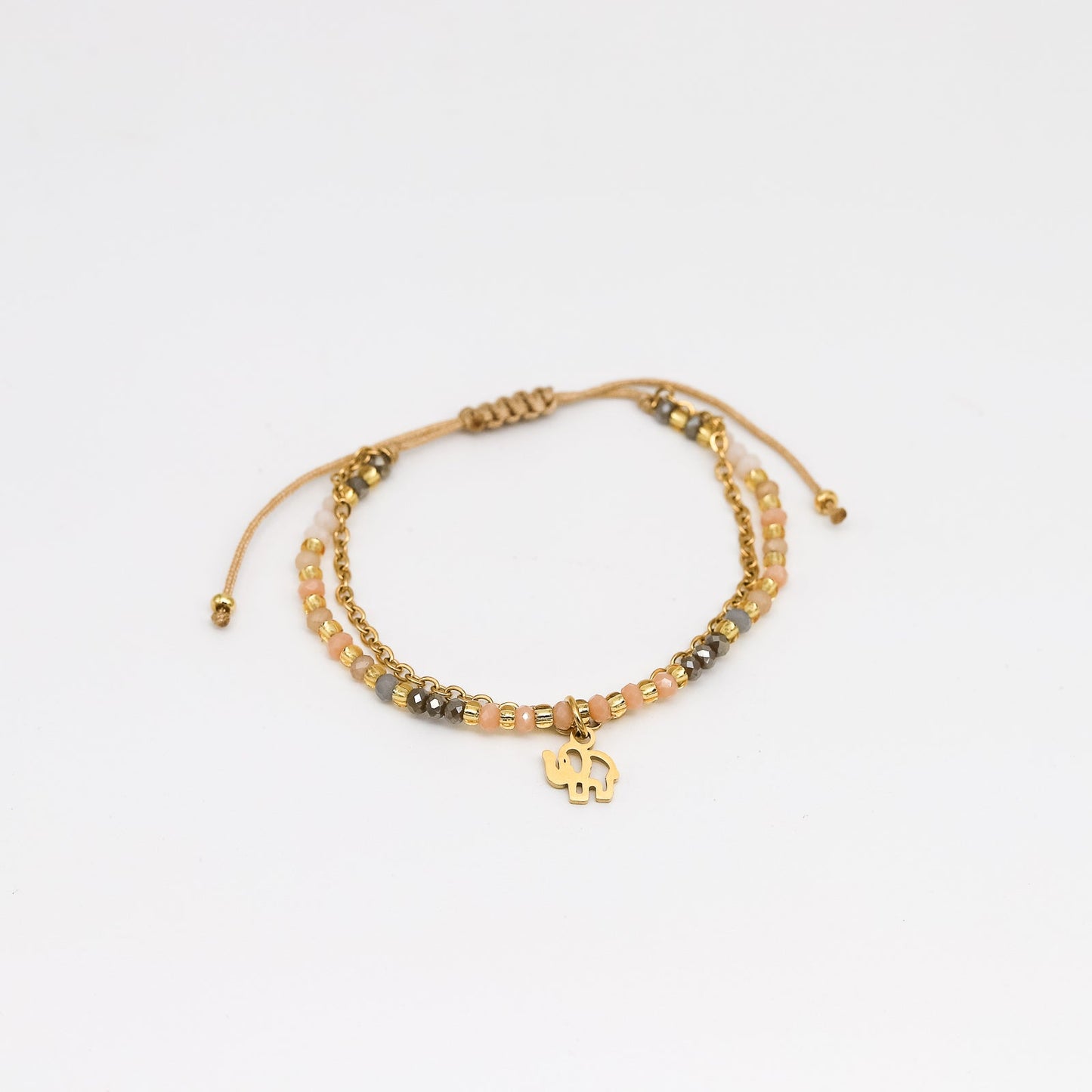 Pulsera Julieta simple C107 Elefante Calado