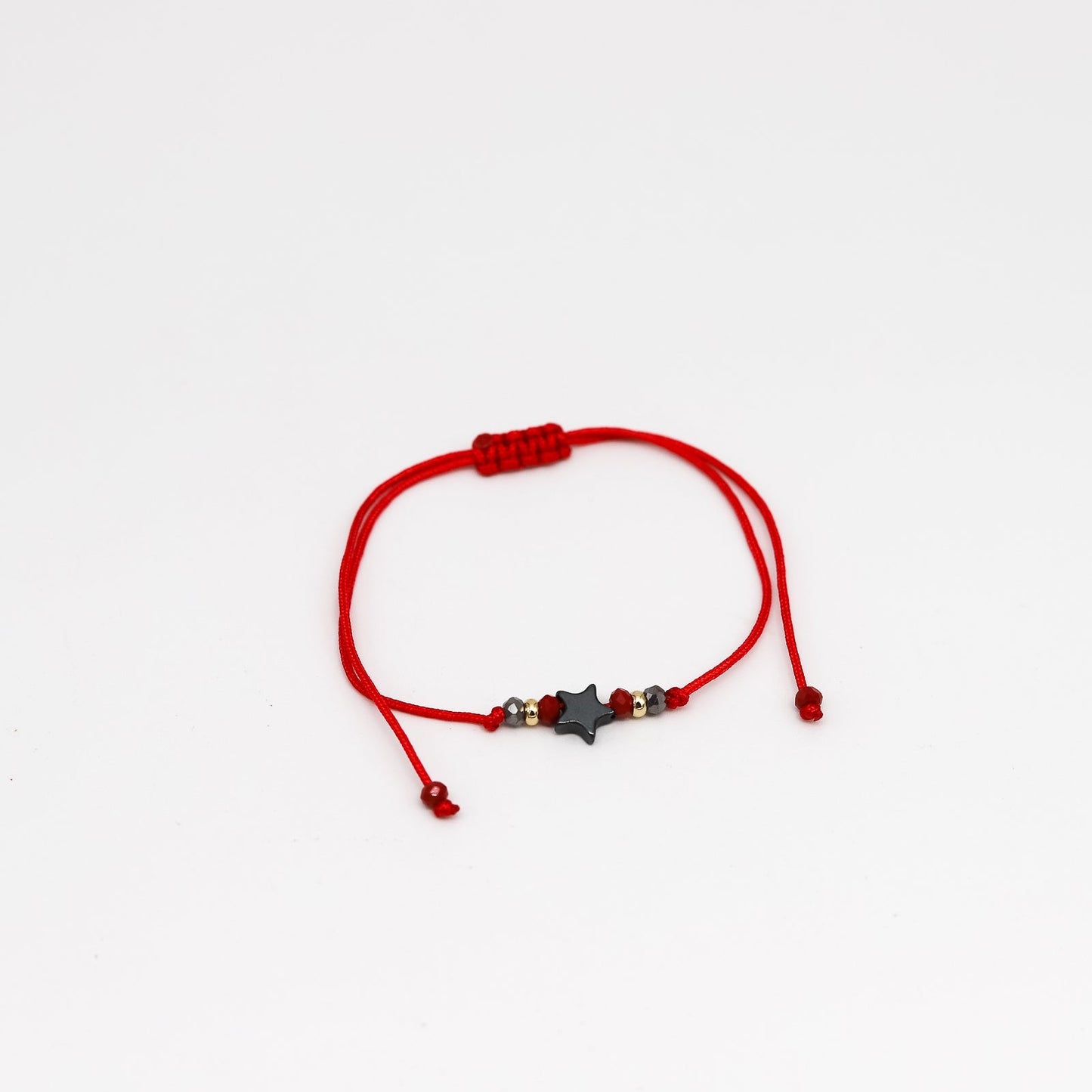 Pulsera Lia hematita estrella tonos variados