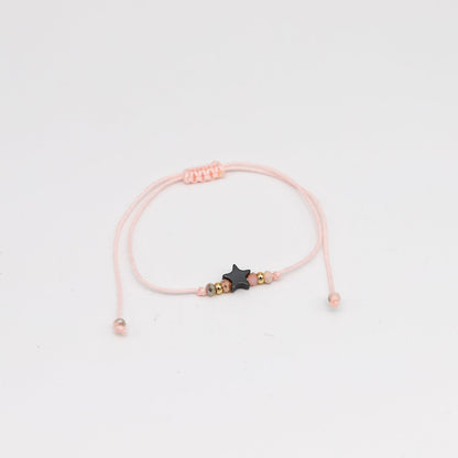 Pulsera Lia hematita estrella tonos variados