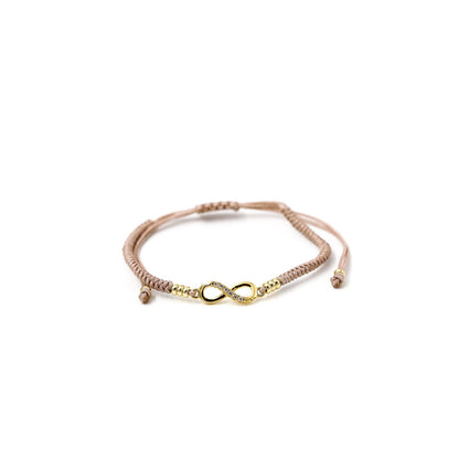 Pulsera Catalina Snake Infinito mitad strass *