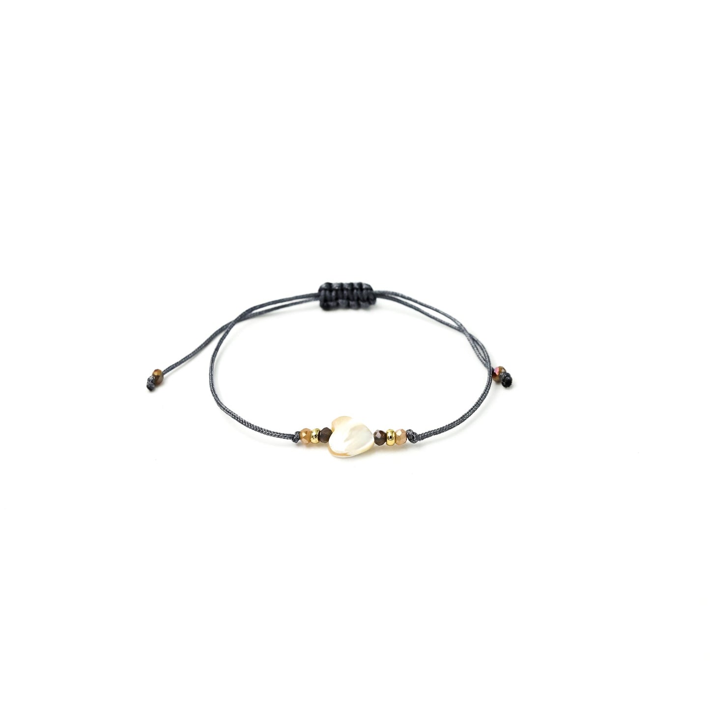 Pulsera Lia corazón nácar