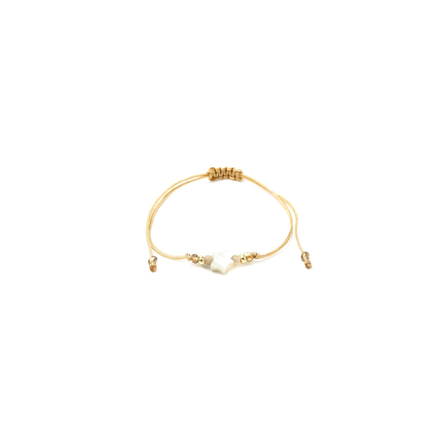 Pulsera Lia estrella nácar colores variados *