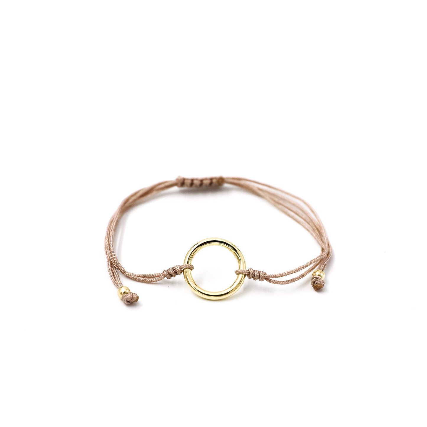 Pulsera Circulo de la Vida Grande Oro 18k