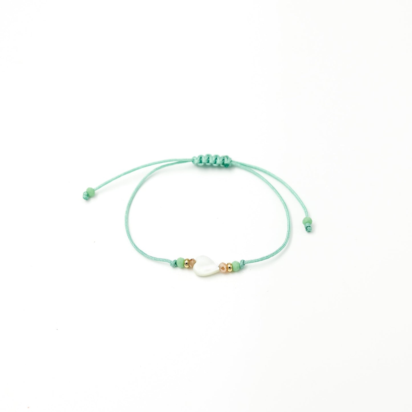 Pulsera Lia corazón nácar