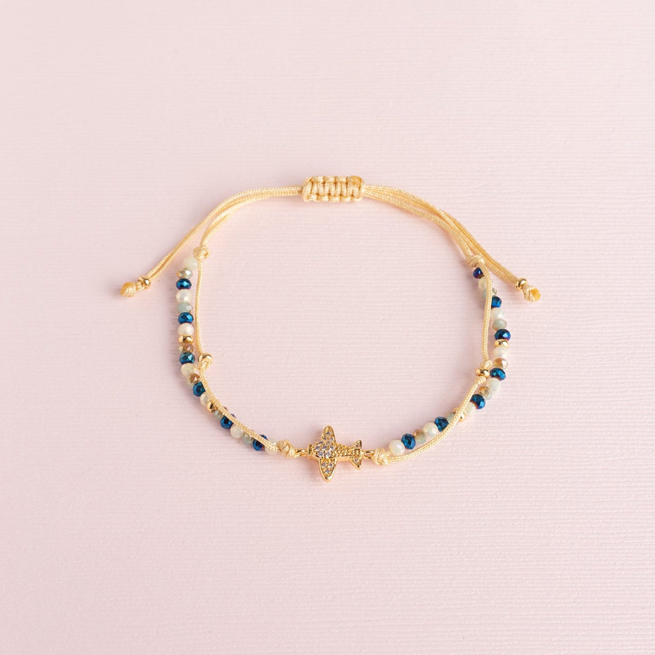 Pulsera Micaela Avión Strass