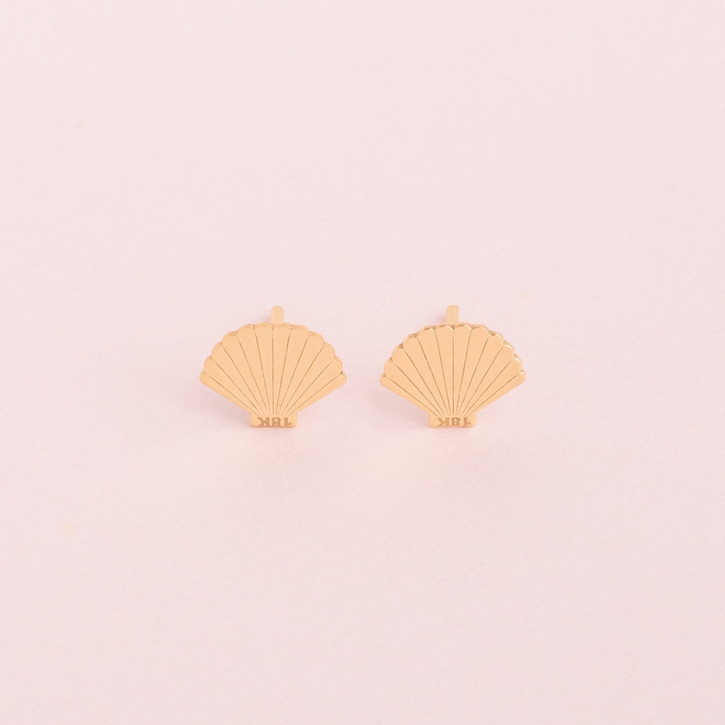 Aretes Abanico Oro18k