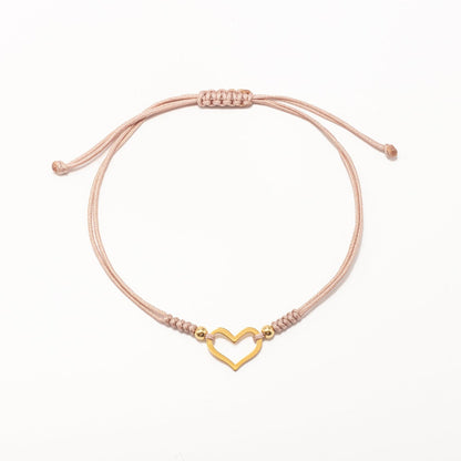 Pulsera Lia Snake Corazón Calado