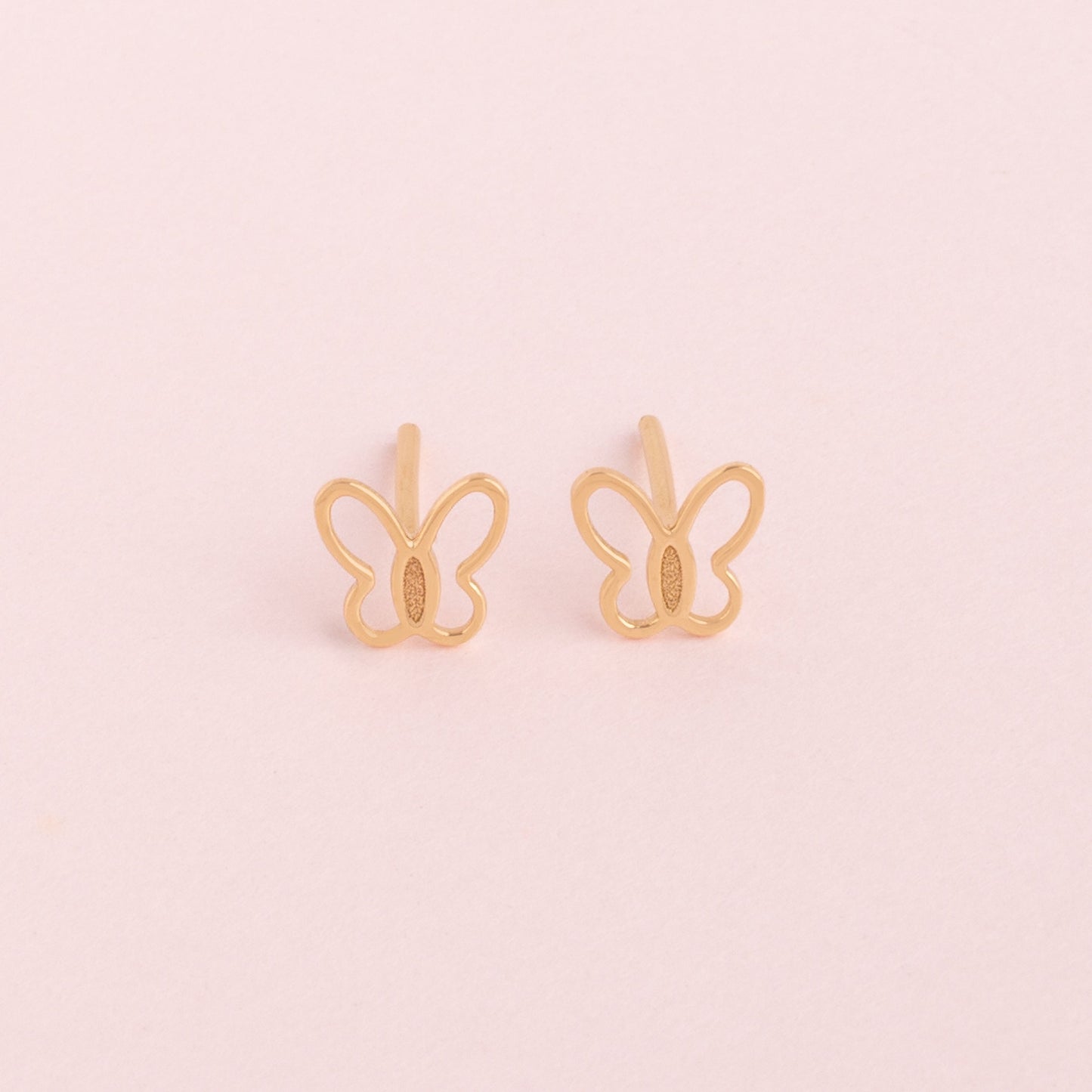 Aretes Mariposa MIni Oro18k