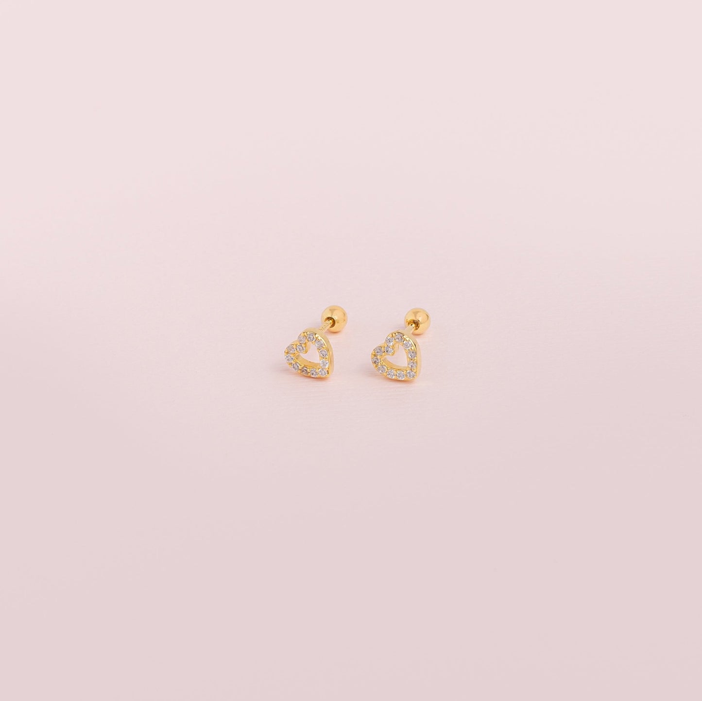 Aretes Corazón