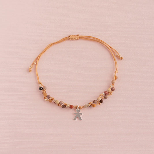 Pulsera Zoe Nature - Niño Plata