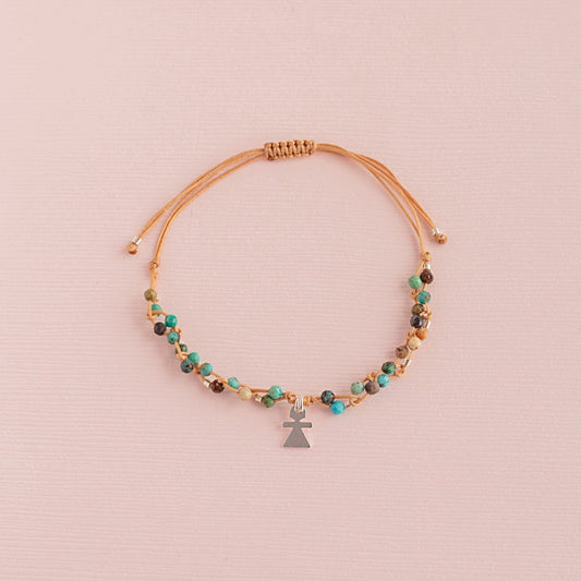 Pulsera Zoe Nature - Niña Plata