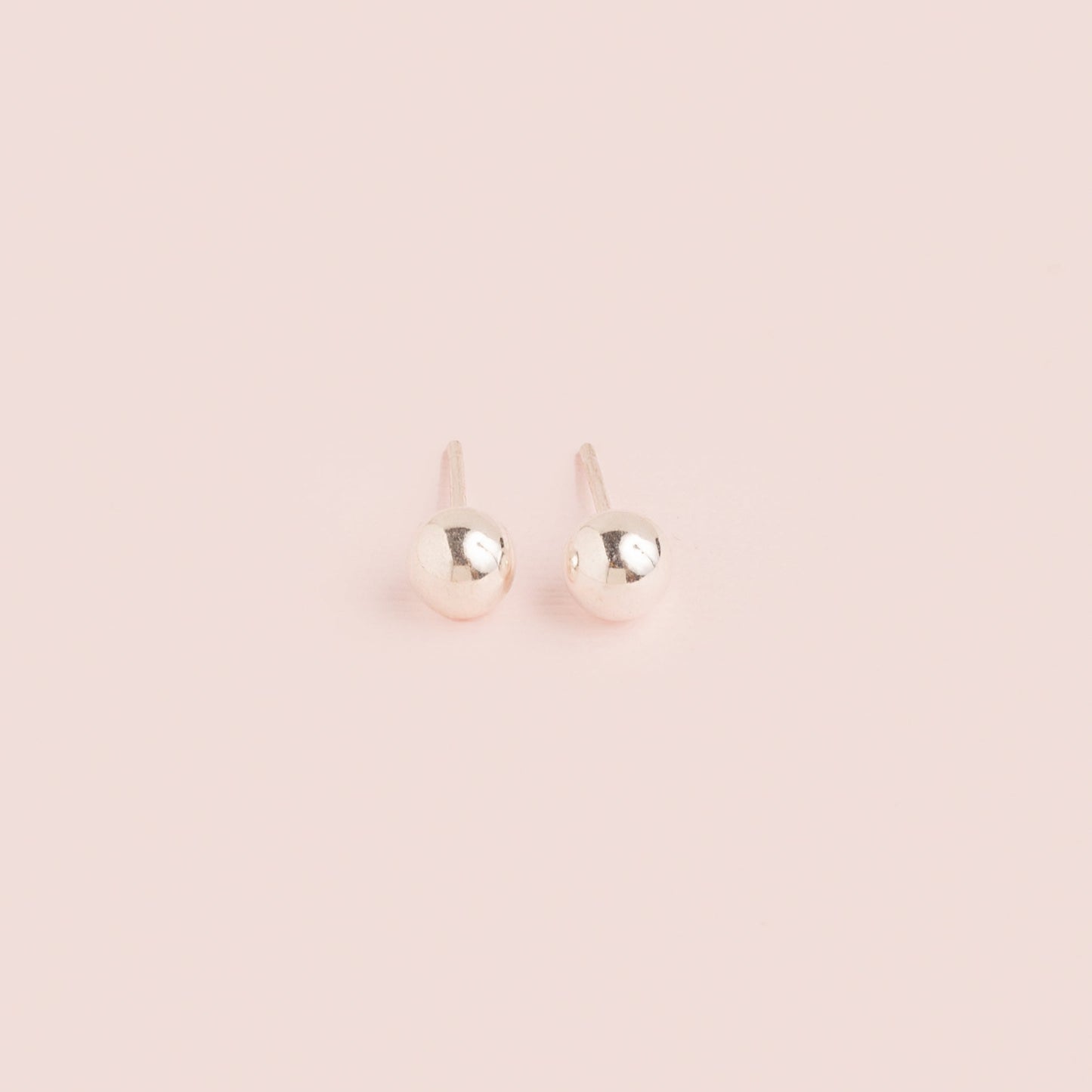 Aretes Esfera Plata 925