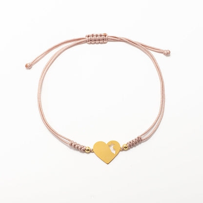 Pulsera Lia Snake Corazón Mapa del Perú