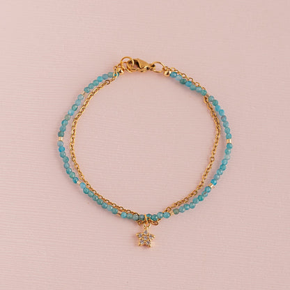 Pulsera Rafaella Nature - Estrella Strass