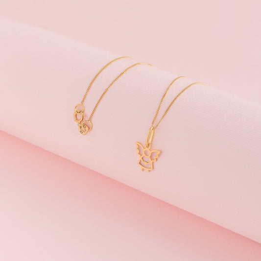 Dije Angelito Oro 18k (precio no incluye cadena)