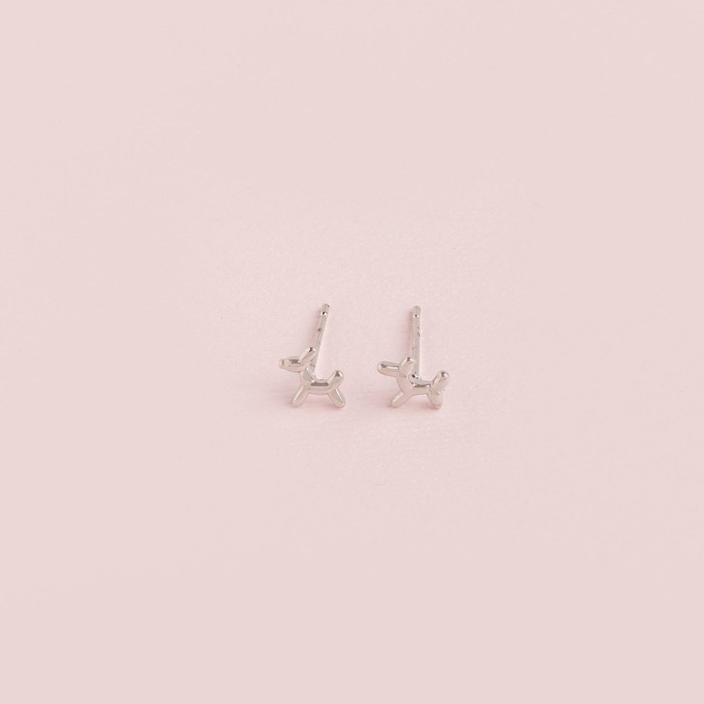 Aretes Plateado Mini Dog Lover