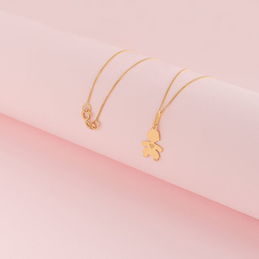 Dije De Niña Oro 18k (precio no incluye cadena)