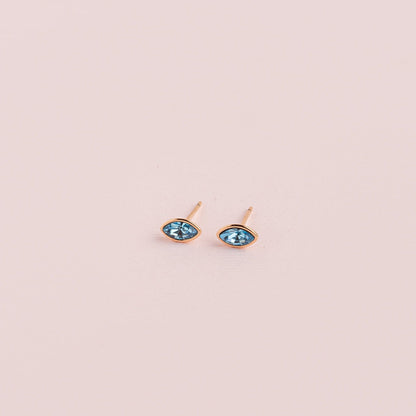 Aretes Ojo de Luz Celeste