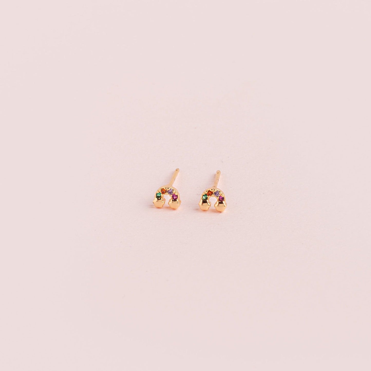 Aretes Mini Arcoíris
