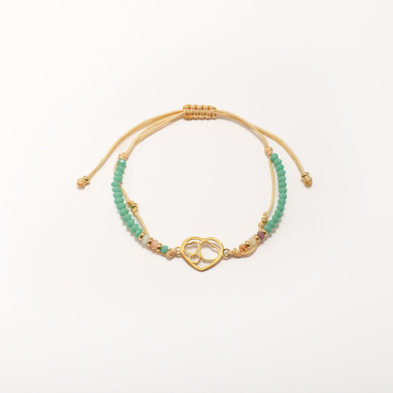 Pulsera Micaela Corazones C46