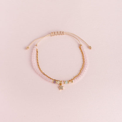 Pulsera Julieta Simple Estrella Strass Mini