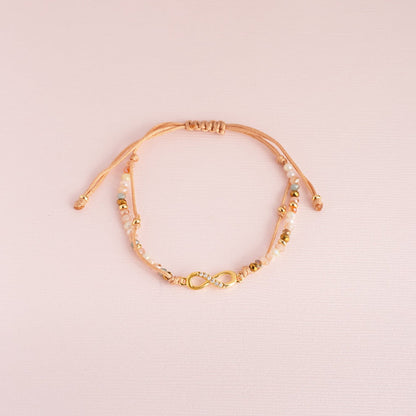 Pulsera Micaela Infinito Semi Strass