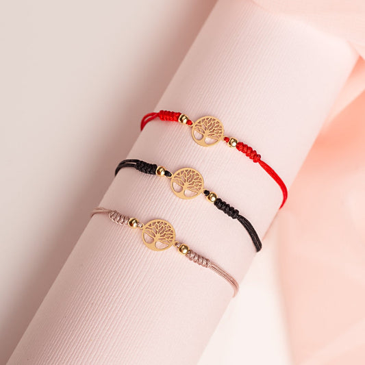 Pulsera Lia Snake Árbol de la abundancia Oro 18k