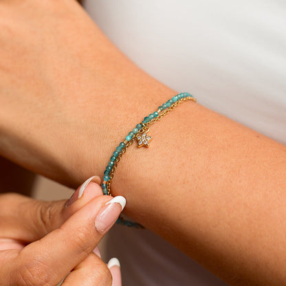 Pulsera Rafaella Nature - Estrella Strass