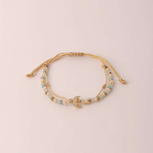 Pulsera Micaela Luna Strass