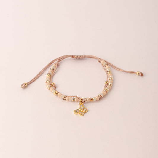 Pulsera Micaela Mariposa Strass